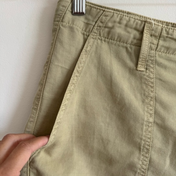 MOTHER | Women’s The Shaker Chop Short US 27 ~ Army Green - Picture 5 of 9